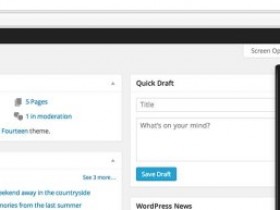 WordPress 3.8 比以往版本有哪些改进？